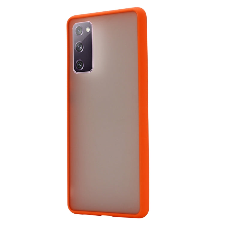 For Samsung Galaxy S20 FE Skin Hand Feeling Series Shockproof Frosted PC+ TPU Protective Case