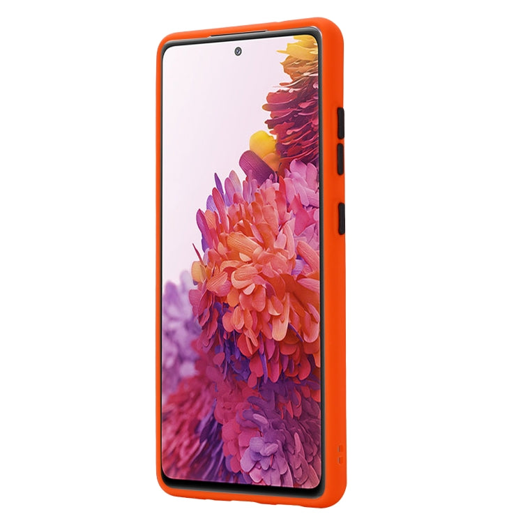 For Samsung Galaxy S20 FE Skin Hand Feeling Series Shockproof Frosted PC+ TPU Protective Case