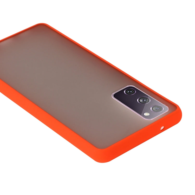 For Samsung Galaxy S20 FE Skin Hand Feeling Series Shockproof Frosted PC+ TPU Protective Case