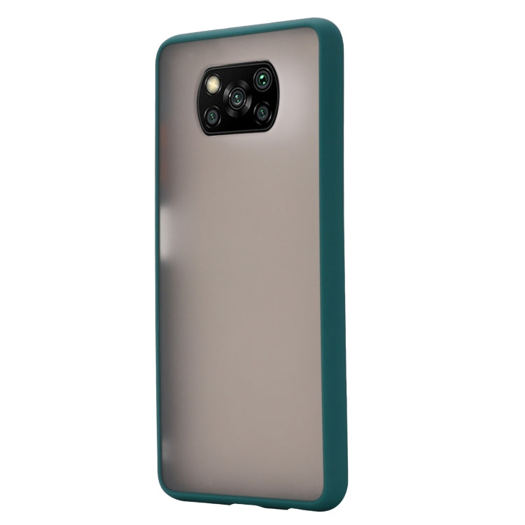 For Xiaomi Poco X3 / Poco X3 NFC Skin Hand Feeling Series Shockproof Frosted PC+ TPU Protective Case