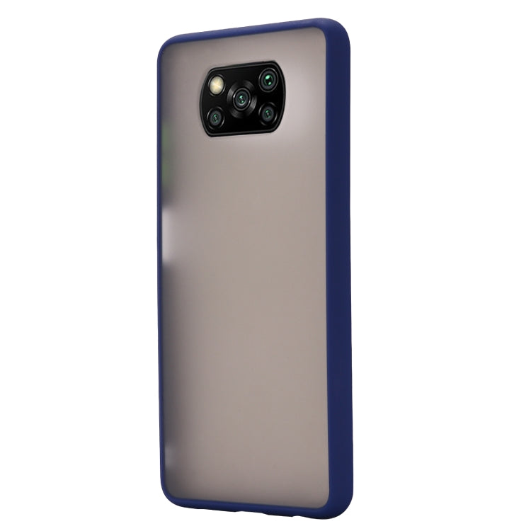 For Xiaomi Poco X3 / Poco X3 NFC Skin Hand Feeling Series Shockproof Frosted PC+ TPU Protective Case