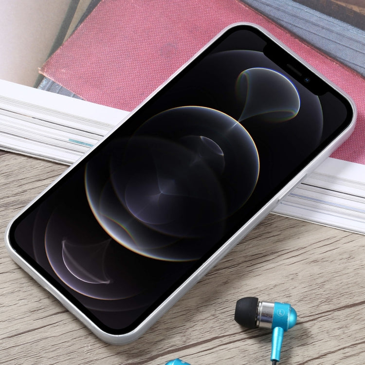 For iPhone 12 / 12 Pro Carbon Fiber Texture PP Protective Case