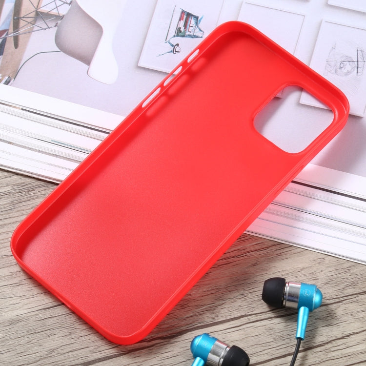 For iPhone 12 / 12 Pro Carbon Fiber Texture PP Protective Case