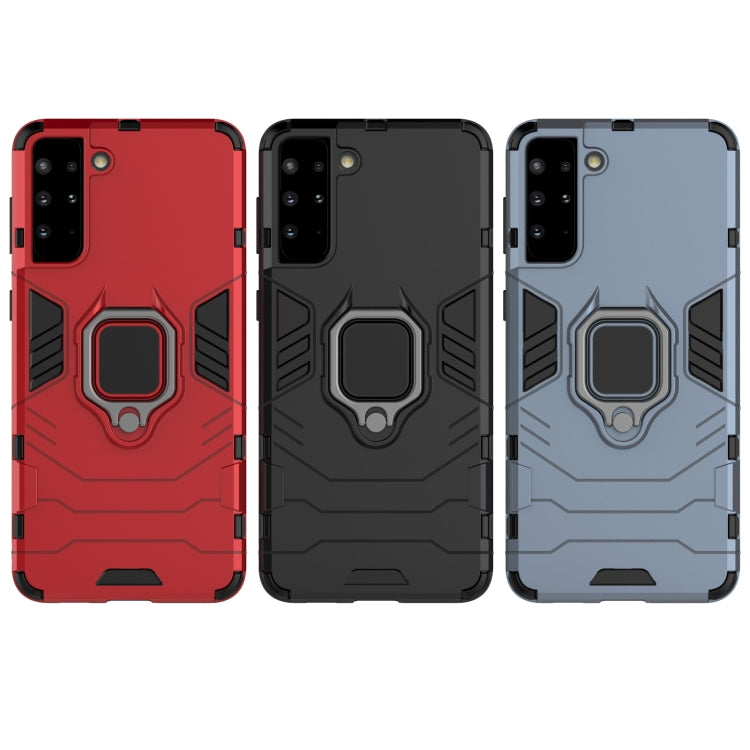 For Samsung Galaxy S30+ PC + TPU Shockproof Protective Case with Magnetic Ring Holder