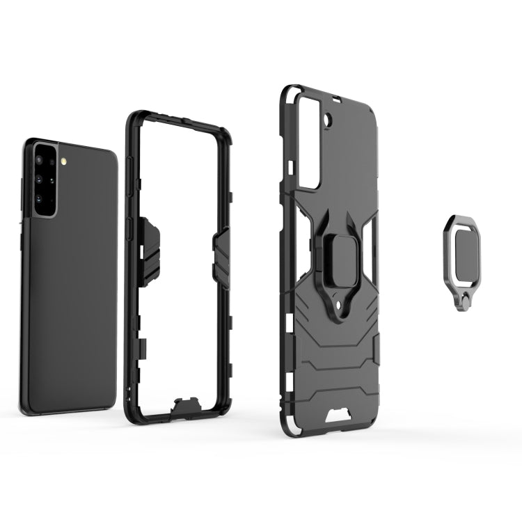 For Samsung Galaxy S30+ PC + TPU Shockproof Protective Case with Magnetic Ring Holder