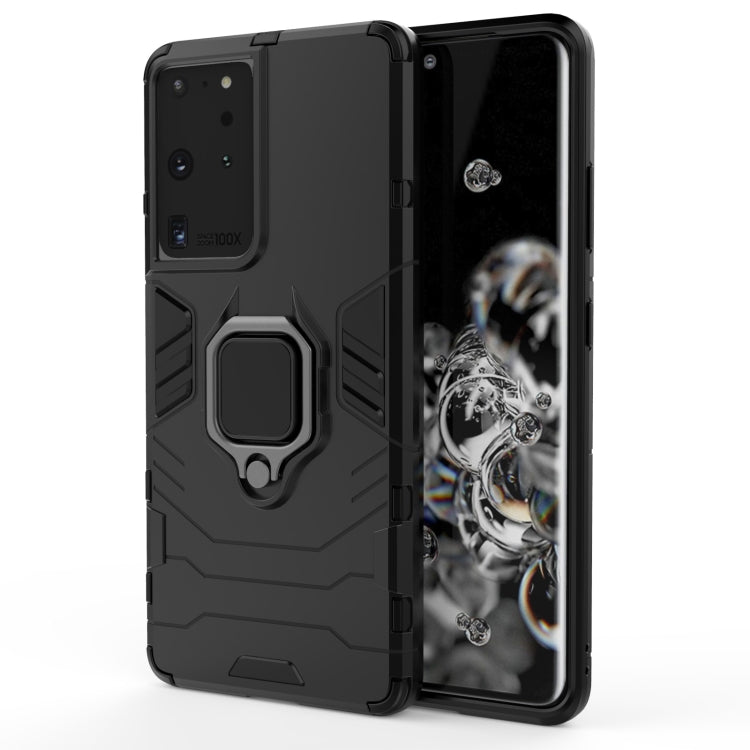 For Samsung Galaxy S30 Ultra PC + TPU Shockproof Protective Case with Magnetic Ring Holder