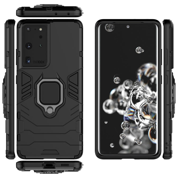 For Samsung Galaxy S30 Ultra PC + TPU Shockproof Protective Case with Magnetic Ring Holder