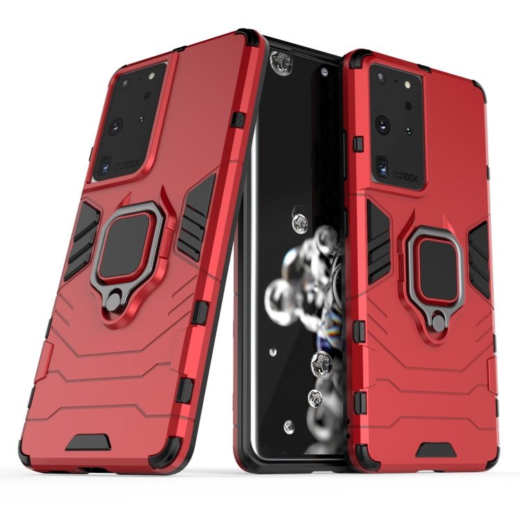 For Samsung Galaxy S30 Ultra PC + TPU Shockproof Protective Case with Magnetic Ring Holder