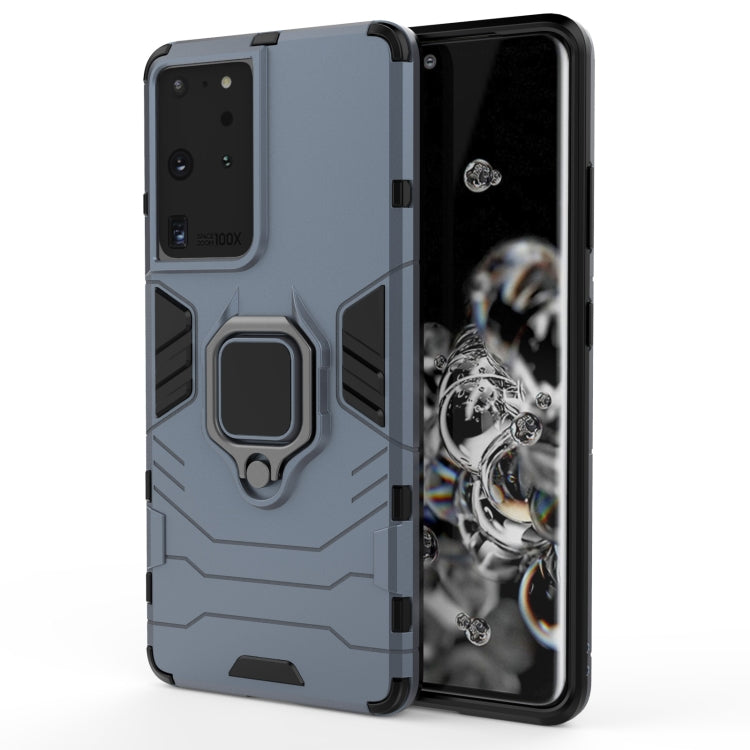 For Samsung Galaxy S30 Ultra PC + TPU Shockproof Protective Case with Magnetic Ring Holder