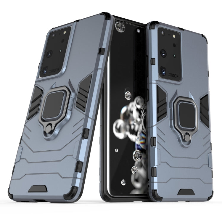 For Samsung Galaxy S30 Ultra PC + TPU Shockproof Protective Case with Magnetic Ring Holder