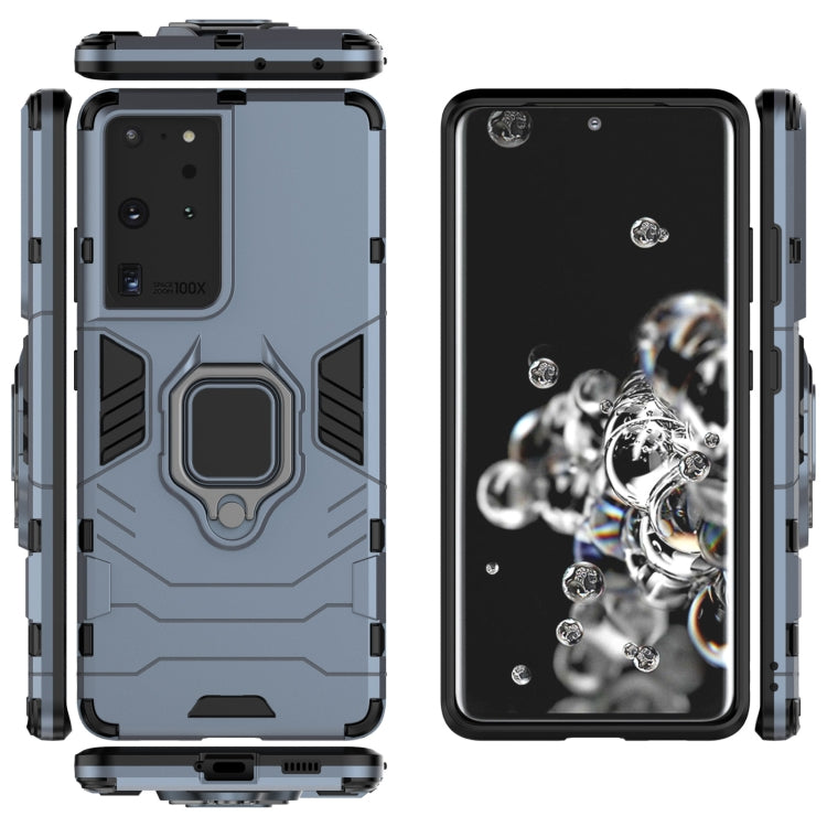 For Samsung Galaxy S30 Ultra PC + TPU Shockproof Protective Case with Magnetic Ring Holder