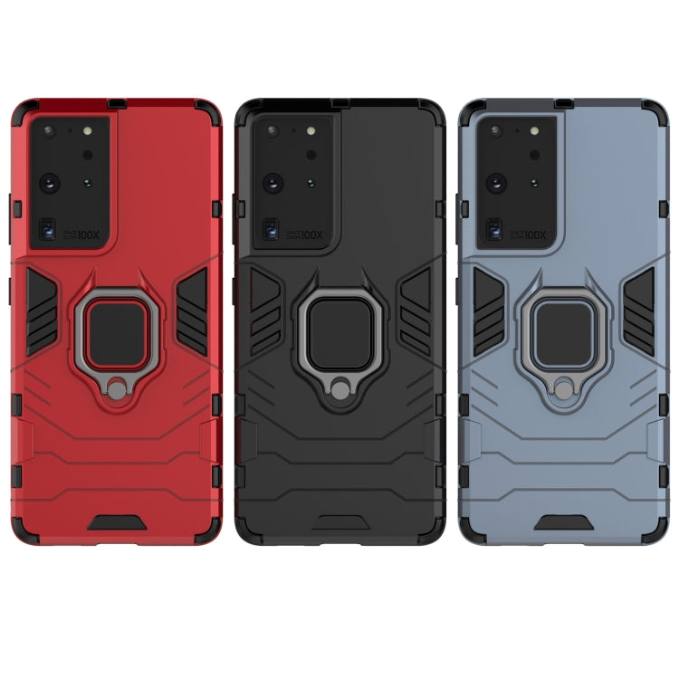 For Samsung Galaxy S30 Ultra PC + TPU Shockproof Protective Case with Magnetic Ring Holder