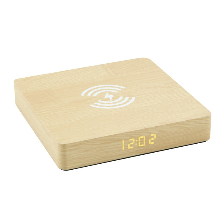 W50 Wooden Clock Wireless Charger