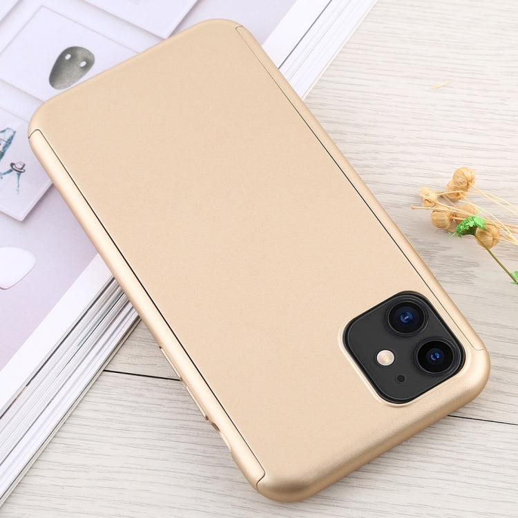 For iPhone 12 mini Shockproof PC Full Coverage Protective Case with Tempered Glass Film