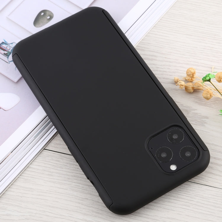 For iPhone 12 / 12 Pro Shockproof PC Full Coverage Protective Case with Tempered Glass Film