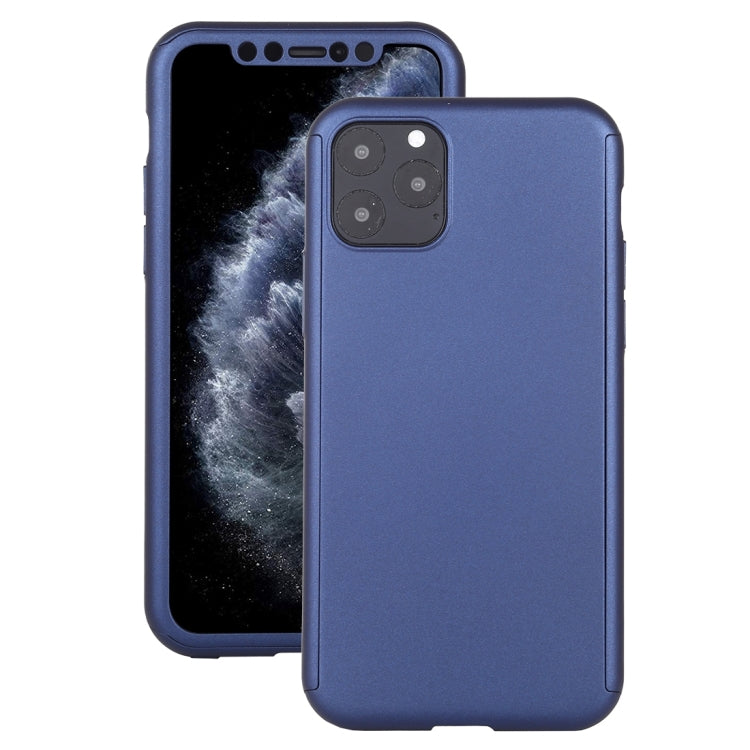 For iPhone 12 Pro Max Shockproof PC Full Coverage Protective Case with Tempered Glass Film