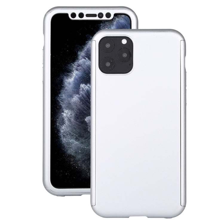 For iPhone 12 Pro Max Shockproof PC Full Coverage Protective Case with Tempered Glass Film