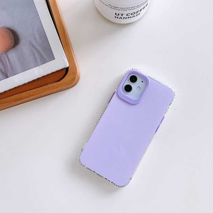 For iPhone 12 mini TPU + Acrylic Anti-fall Mirror Phone Protective Case