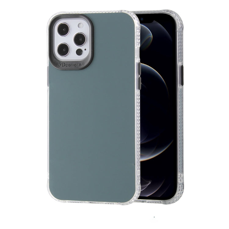 For iPhone 12 mini TPU + Acrylic Anti-fall Mirror Phone Protective Case