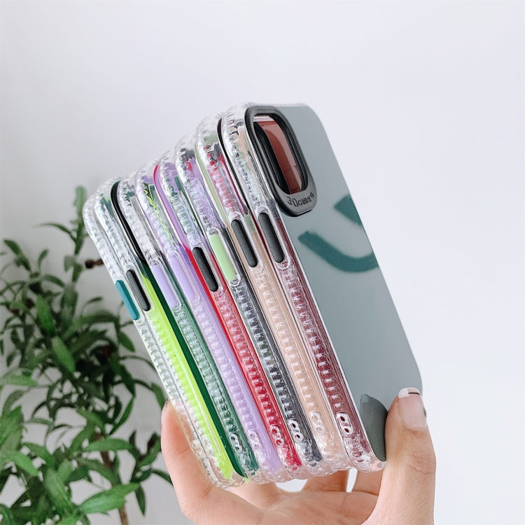 For iPhone 12 mini TPU + Acrylic Anti-fall Mirror Phone Protective Case