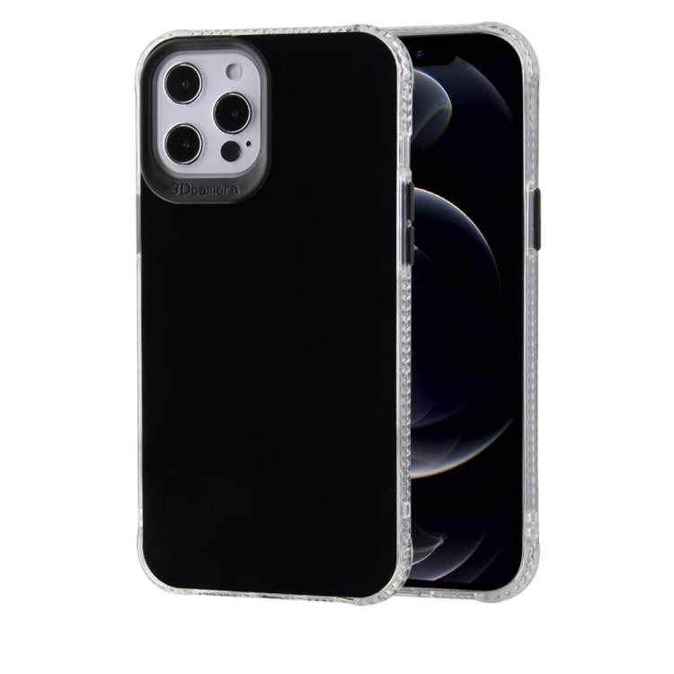For iPhone 12 / 12 Pro TPU + Acrylic Anti-fall Mirror Phone Protective Case