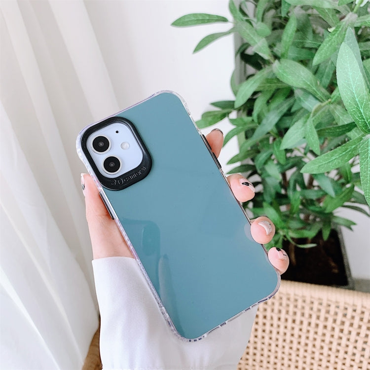 For iPhone 12 / 12 Pro TPU + Acrylic Anti-fall Mirror Phone Protective Case