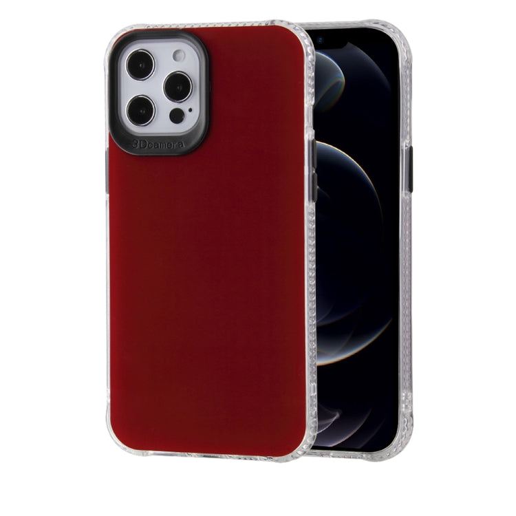 For iPhone 12 Pro Max TPU + Acrylic Anti-fall Mirror Phone Protective Case