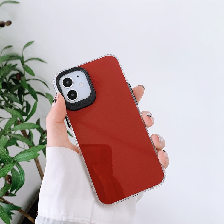 For iPhone 12 Pro Max TPU + Acrylic Anti-fall Mirror Phone Protective Case
