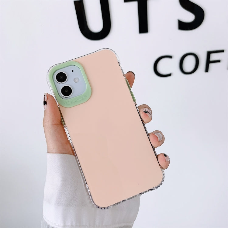 For iPhone 12 Pro Max TPU + Acrylic Anti-fall Mirror Phone Protective Case