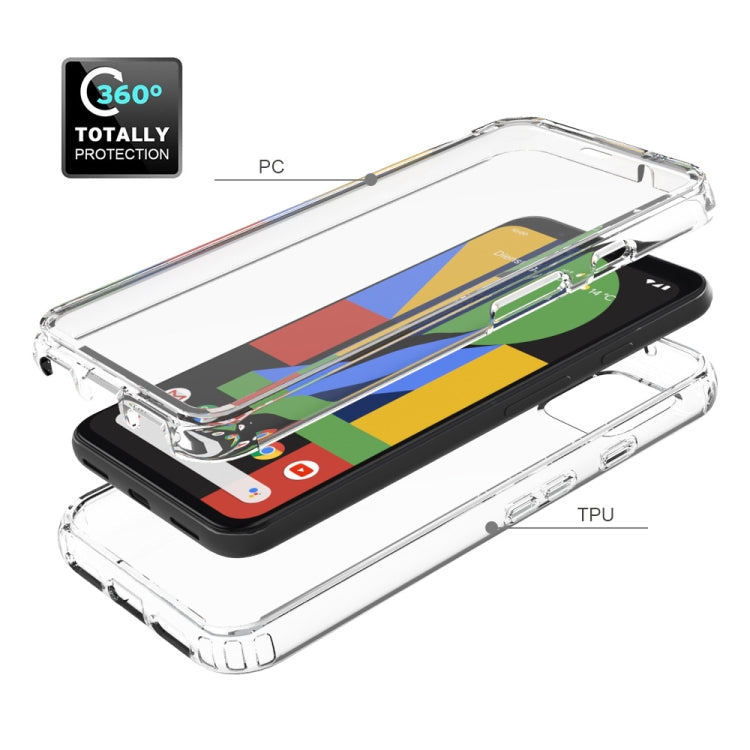 For Google Pixel 4 Shockproof Highly Transparent PC+TPU Protective Case
