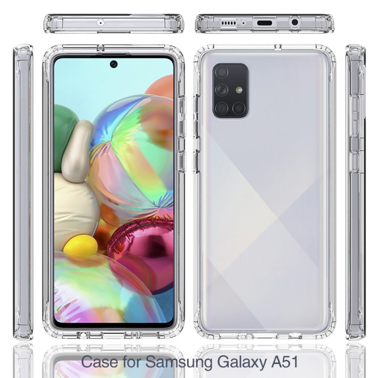 For Samsung Galaxy A51 Shockproof Highly Transparent PC+TPU Protective Case