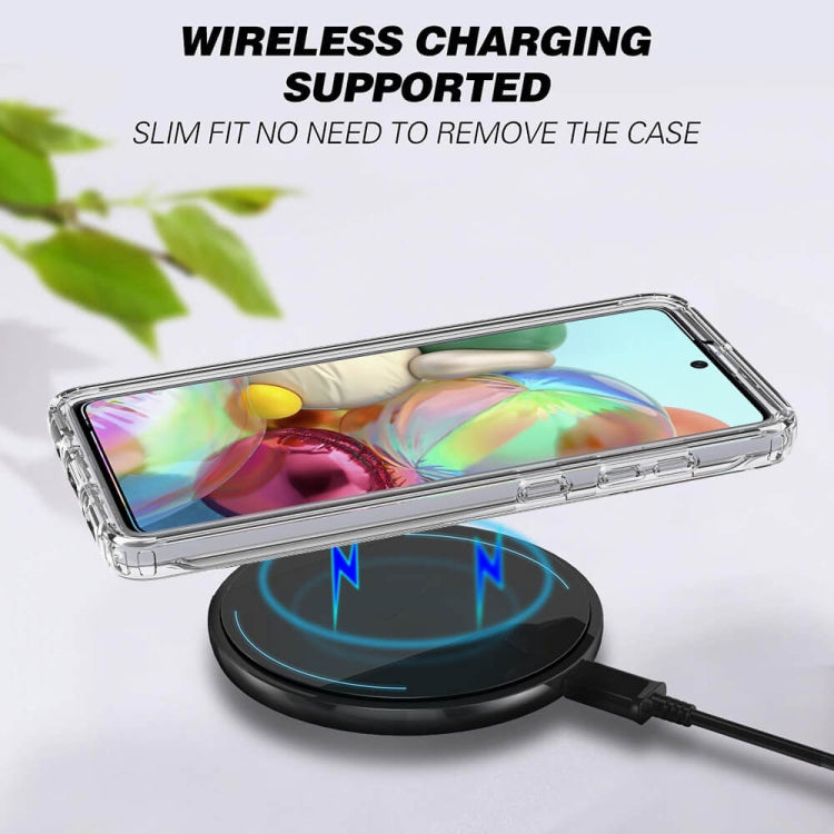 For Samsung Galaxy A51 Shockproof Highly Transparent PC+TPU Protective Case