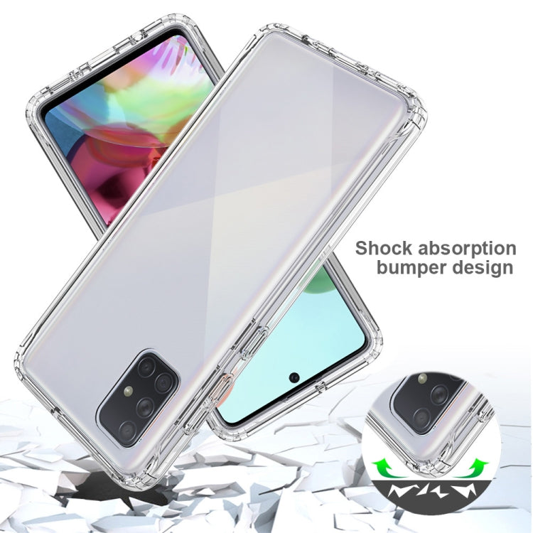 For Samsung Galaxy A51 Shockproof Highly Transparent PC+TPU Protective Case