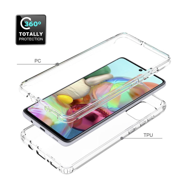 For Samsung Galaxy A51 Shockproof Highly Transparent PC+TPU Protective Case
