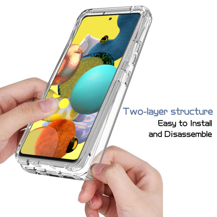 For Samsung Galaxy A51 5G Shockproof Highly Transparent PC+TPU Protective Case