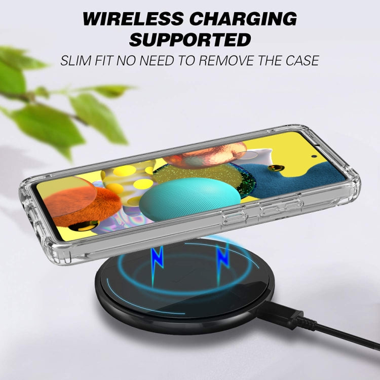 For Samsung Galaxy A51 5G Shockproof Highly Transparent PC+TPU Protective Case