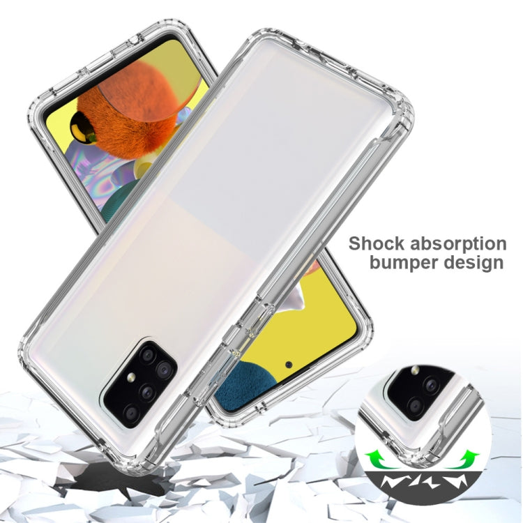 For Samsung Galaxy A51 5G Shockproof Highly Transparent PC+TPU Protective Case