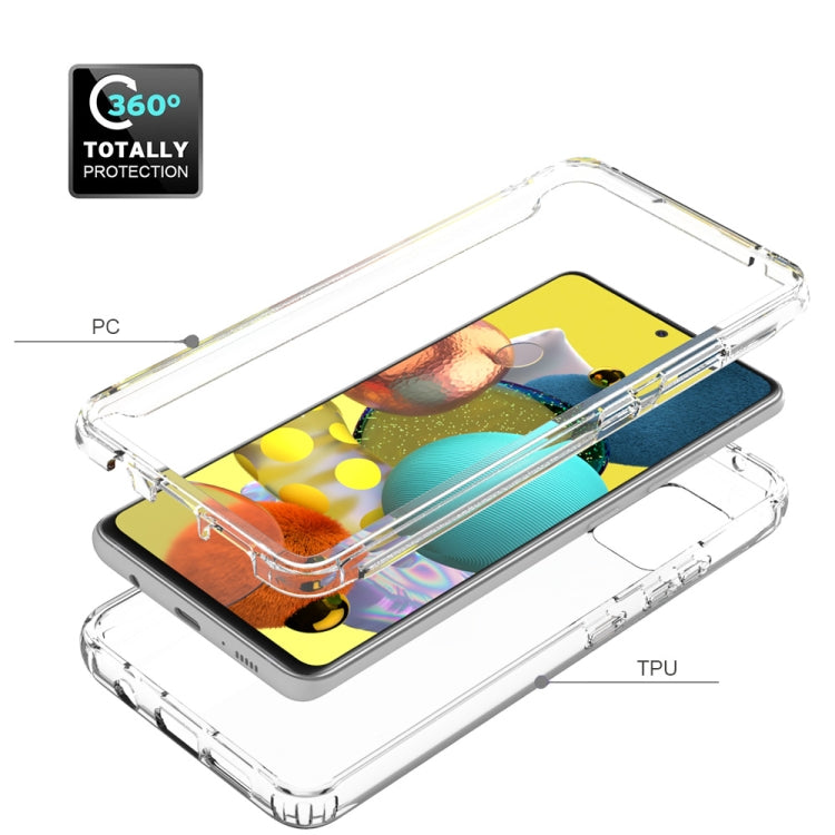 For Samsung Galaxy A51 5G Shockproof Highly Transparent PC+TPU Protective Case