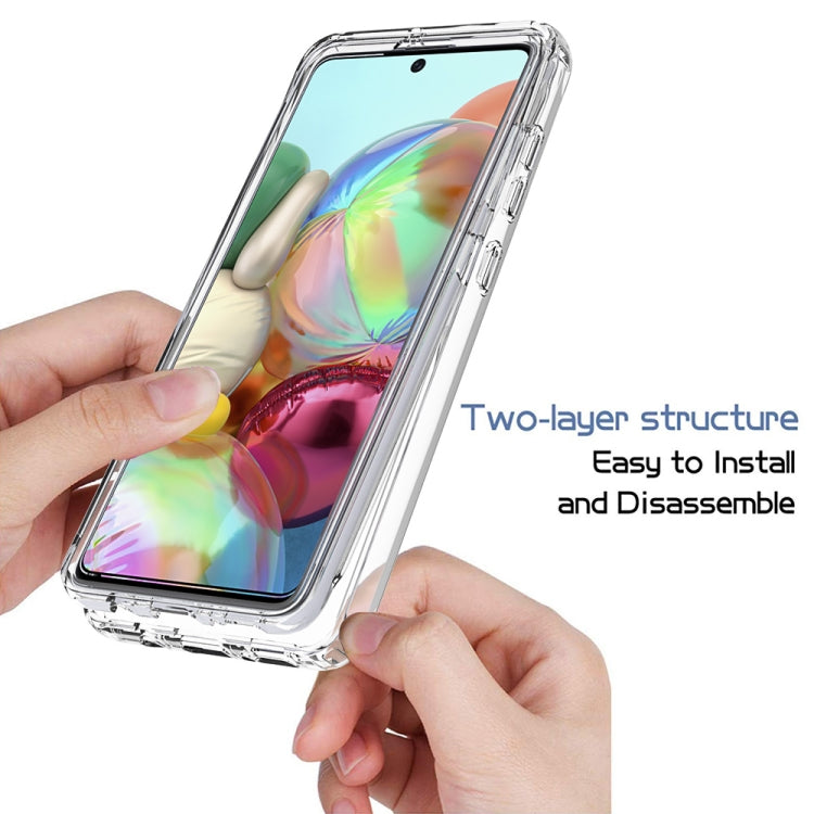 For Samsung Galaxy A71 Shockproof Highly Transparent PC+TPU Protective Case