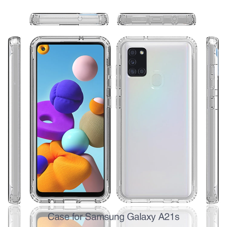 For Samsung Galaxy A21s Shockproof Highly Transparent PC+TPU Protective Case