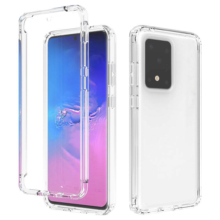 For Samsung Galaxy S20 Ultra Shockproof  High Transparency PC+TPU Candy Colors Protective Case