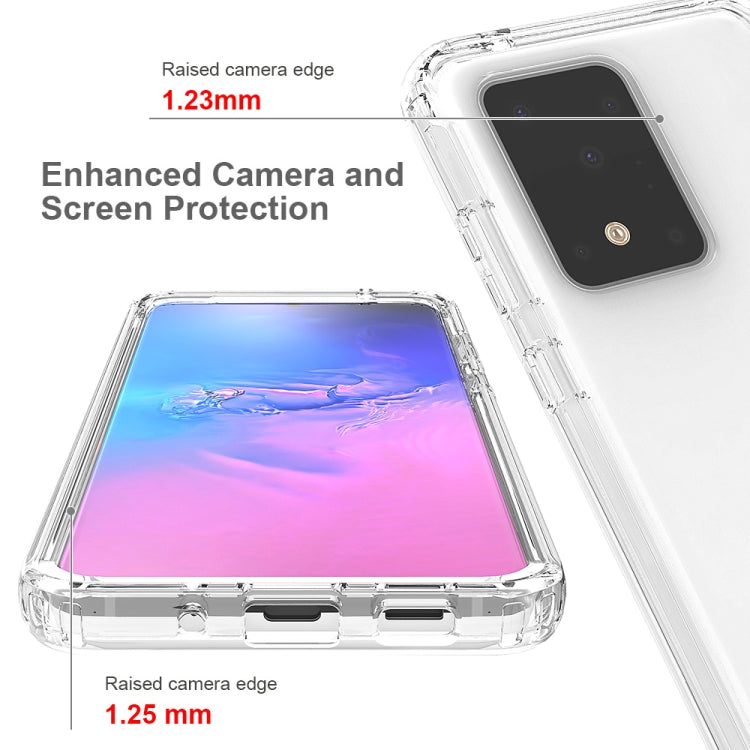 For Samsung Galaxy S20 Ultra Shockproof  High Transparency PC+TPU Candy Colors Protective Case
