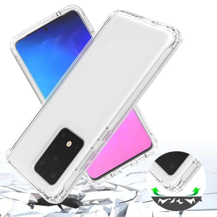 For Samsung Galaxy S20 Ultra Shockproof  High Transparency PC+TPU Candy Colors Protective Case