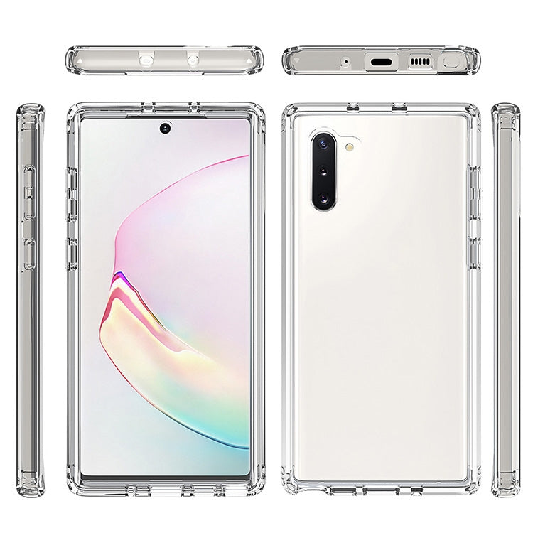 For Samsung Galaxy Note10 Shockproof  High Transparency PC+TPU Candy Colors Protective Case