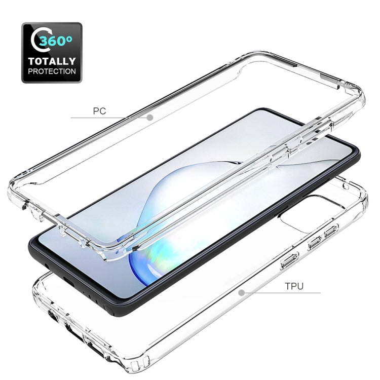 For Samsung Galaxy Note10 Lite Shockproof  High Transparency PC+TPU Candy Colors Protective Case