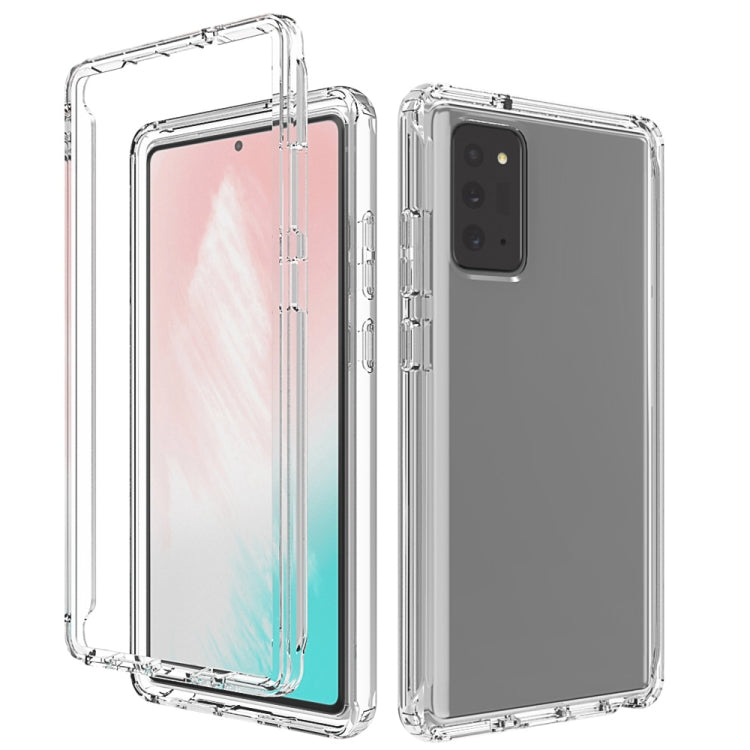 For Samsung Galaxy Note20 Shockproof  High Transparency PC+TPU Candy Colors Protective Case