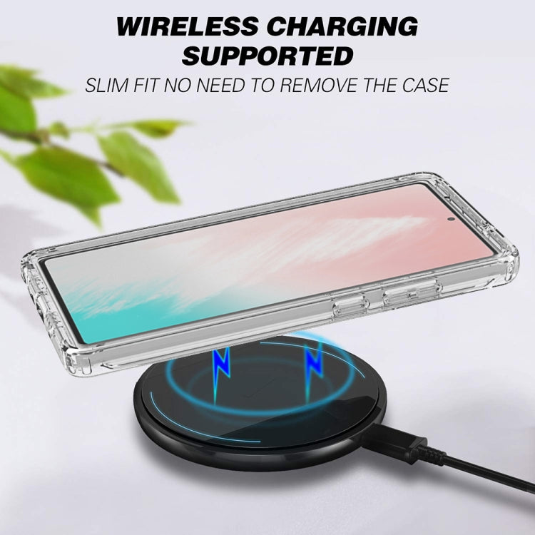 For Samsung Galaxy Note20 Shockproof  High Transparency PC+TPU Candy Colors Protective Case