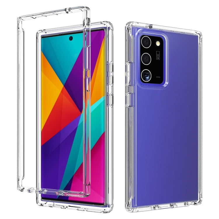 For Samsung Galaxy Note20 Ultra Shockproof  High Transparency PC+TPU Candy Colors Protective Case
