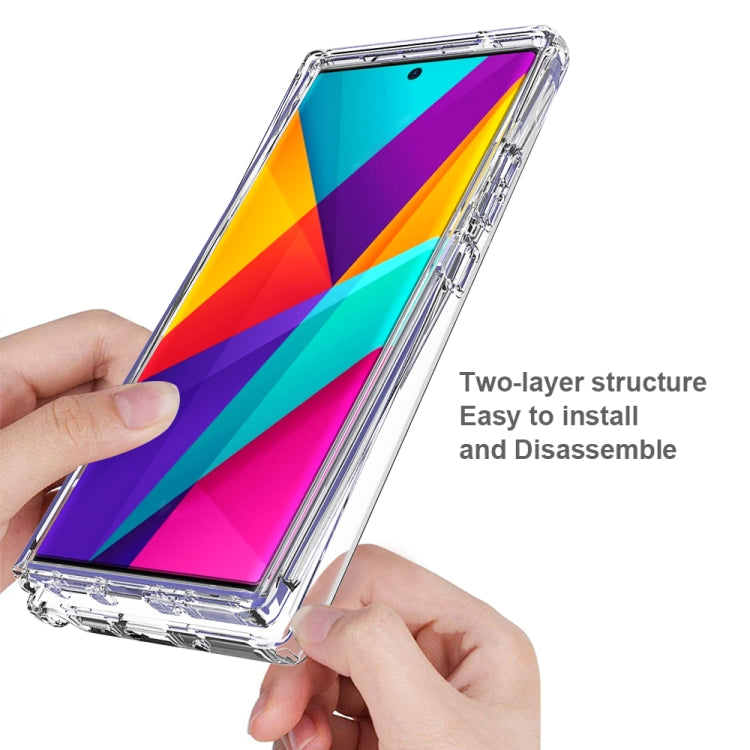 For Samsung Galaxy Note20 Ultra Shockproof  High Transparency PC+TPU Candy Colors Protective Case