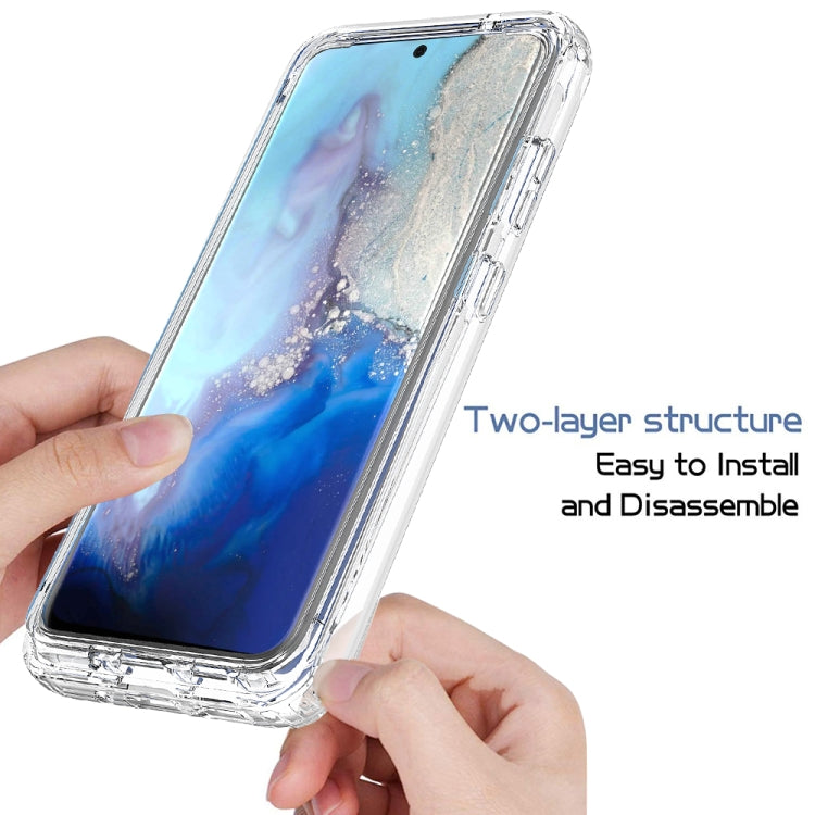 For Samsung Galaxy S20 Shockproof  High Transparency PC+TPU Candy Colors Protective Case